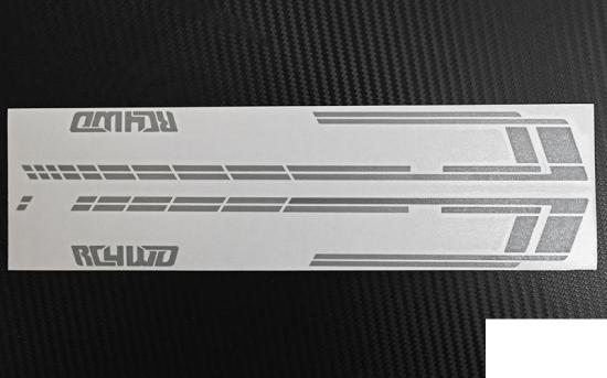 RC4WD ESCapade Stripes for Gelande II 2015 Land rover Defender D90 (Grey) RC4WD