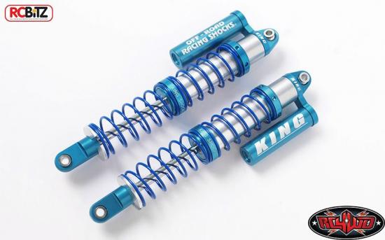 RC4WD King Off-Road Dual Spring Shocks for Axial Bomber Rear (110mm Medium OD)