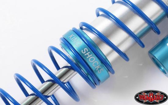 RC4WD King Off-Road Dual Spring Shocks for Axial Bomber Rear (110mm Medium OD)