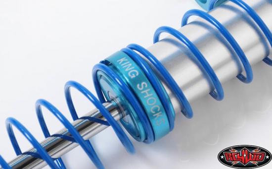 RC4WD King Off-Road Dual Spring Shocks for Axial Yeti Rear (130mm Medium OD)