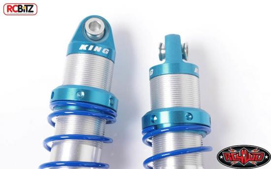 RC4WD King Off-Road Dual Spring Shocks for Axial Yeti Front (100mm Medium OD)