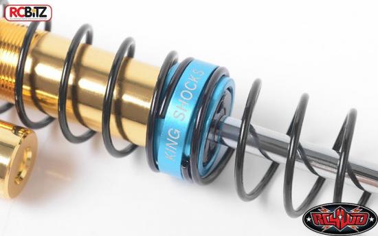 RC4WD King Off-Road Limited Edition GOLD Scale Piggyback Shocks w/Faux Reservoir (110mm)