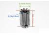 9 Tooth .8 Mod Hardened Steel Long Pinion Gear RC4WD