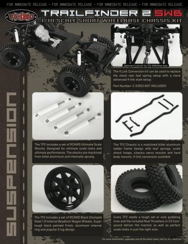 RC4WD Trail Finder 2 Truck Kit SWB