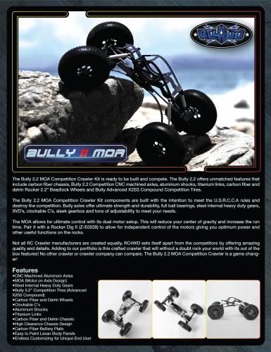 RC4WD Bully II Moa Competition Crawler Kit