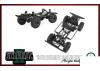 RC4WD Gelande II Kit w/ 2015 Land Rover Defender D90 Hard Body Set RC4WD