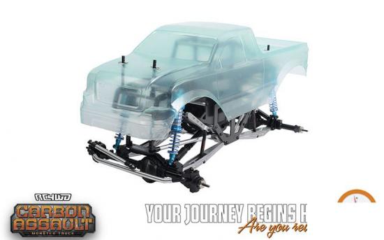 RC4WD Carbon Assault 1:10 Monster Truck KIT RC4WD
