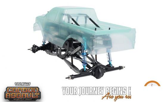 RC4WD Carbon Assault 1:10 Monster Truck KIT RC4WD