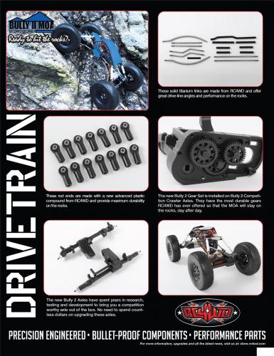 RC4WD Bully II Moa RTR Competition Crawler
