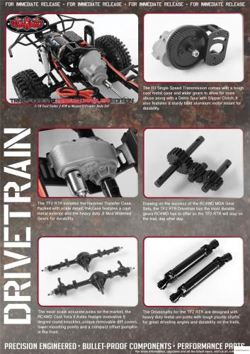 RC4WD Marlin Crawlers Trail Finder 2 RTR with Mojave II Crawler Body Set