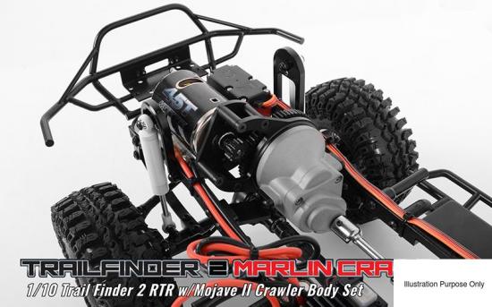 RC4WD Marlin Crawlers Trail Finder 2 RTR with Mojave II Crawler Body Set