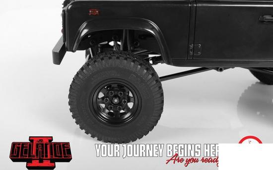 RC4WD 1:18 Gelande II RTR With D90 Body Set (Black)