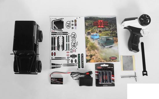 RC4WD 1:18 Gelande II RTR With D90 Body Set (Black)