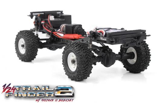 RC4WD Trail Finder 2 1:24 RTR With Mojave II Hard Body Set - Yellow