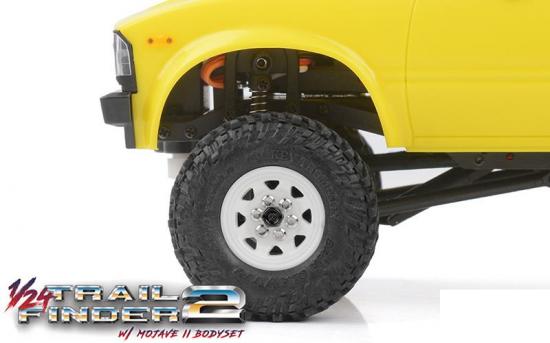 RC4WD Trail Finder 2 1:24 RTR With Mojave II Hard Body Set - Yellow
