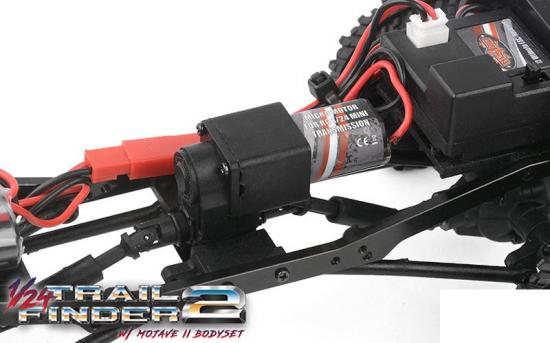 RC4WD Trail Finder 2 1:24 RTR With Mojave II Hard Body Set - Red