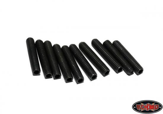 RC4WD M4 20mm long threaded shaft (set screws) (10)