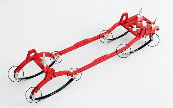 RC4WD Leaf Spring Shackles & Mounts Kit