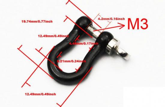RC4WD King Kong Tow Shackle