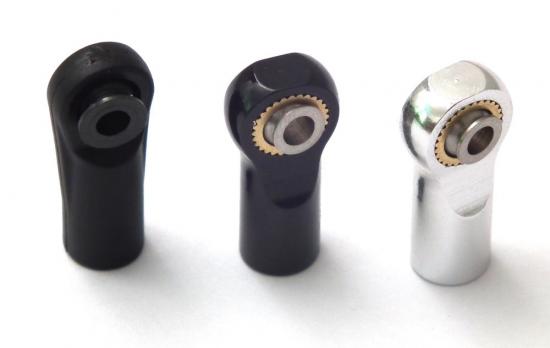 RC4WD High Precision Billet Tie Rod End (M3) Black