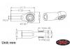 RC4WD High Precision Billet Tie Rod End (M3) Black