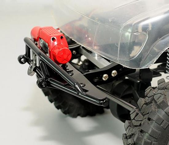 RC4WD Tough Armor Winch Bumper with Grill Guard to fit Axial SCX10