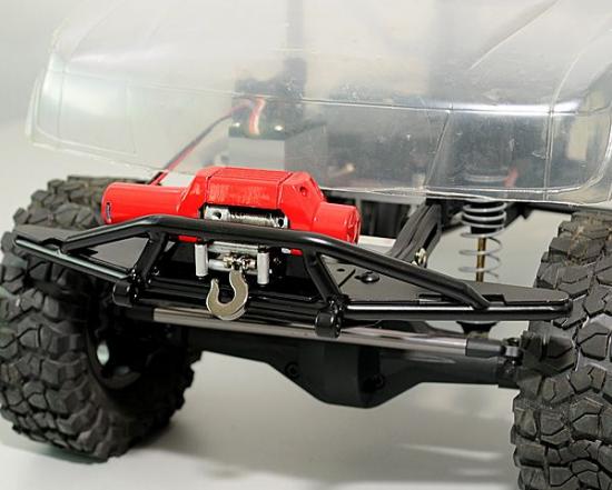 RC4WD Tough Armor Winch Bumper with Grill Guard to fit Axial SCX10