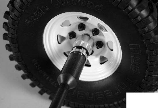 RC4WD Scale Aisin/Yota Style Hubs