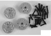 RC4WD OEM Steel 1.9 Stock Beadlock Wheel Hexes