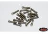 RC4WD Miniature Scale Hex Bolts (M2.5 x 10mm) (Silver)
