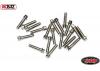 RC4WD Miniature Scale Hex Bolts (M2 x 8mm) (Silver)