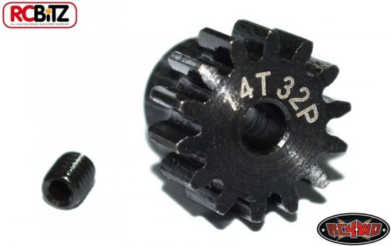 RC4WD 14t 32p Hardened Steel Pinion Gear