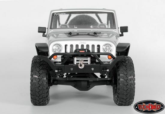 RC4WD Jeep JK Rampage Recovery Bumper to fit Axial SCX10 Chassis &mdash; image 2 of 6