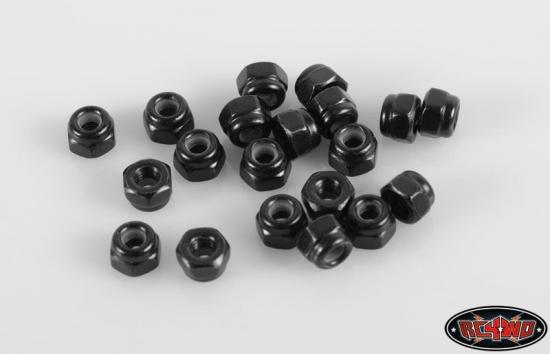 RC4WD Nylock Nuts M2.5 (Black)