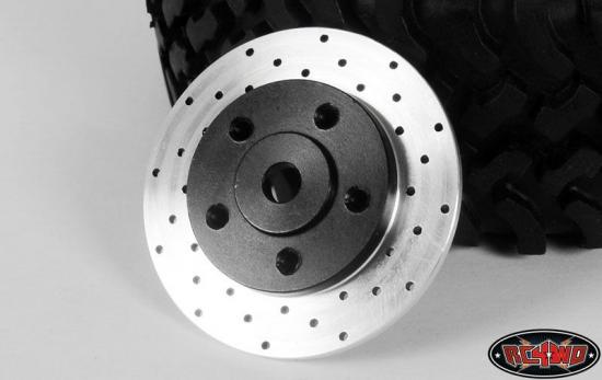 RC4WD 1.9 5 Lug Steel Wheel Hex Hub with Brake Rotor &mdash; image 2 of 4