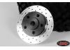 RC4WD 1.9 5 Lug Steel Wheel Hex Hub with Brake Rotor