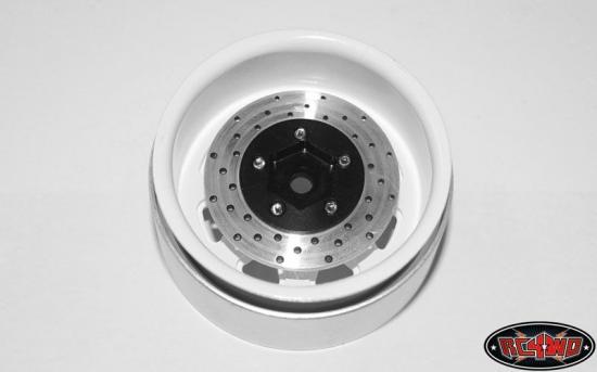 RC4WD 1.9 5 Lug Steel Wheel Hex Hub with Brake Rotor &mdash; image 3 of 4