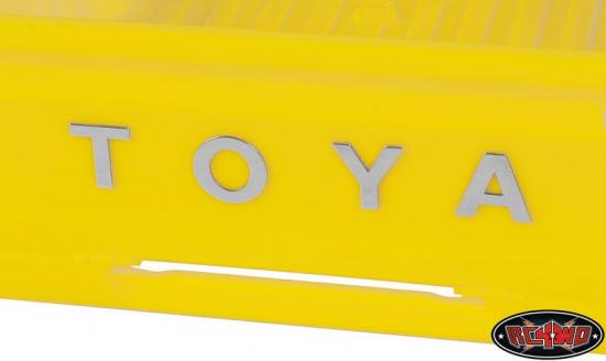 RC4WD Lettering Kit for Mojave and Tamiya Hilux/Tundra Bodies ** CLEARANCE **