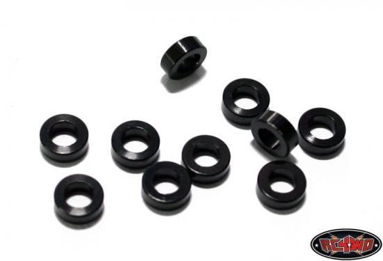 RC4WD 2mm Black Spacer with M3 Hole (10)