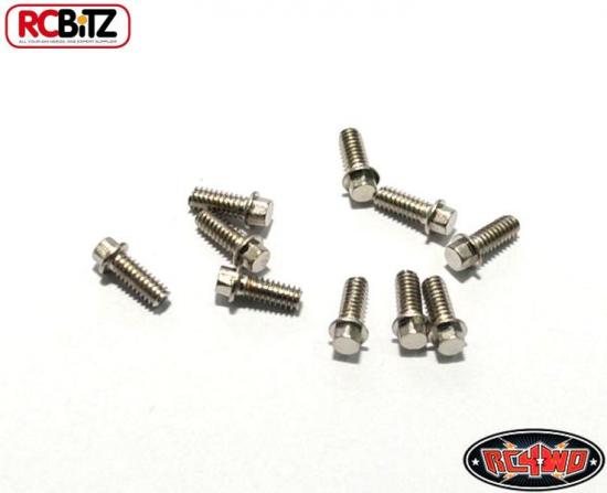 RC4WD Miniature Scale Hex Bolts (M2 x 5mm) (Silver)