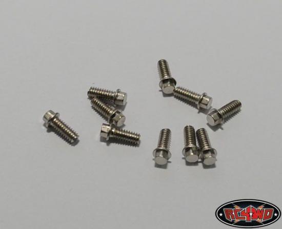 RC4WD Miniature Scale Hex Bolts (M2 x 5mm) (Silver) &mdash; image 2 of 3