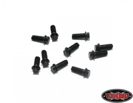 RC4WD Miniature Scale Hex Bolts (M2 x 5mm) (Black) — image 3 of 3