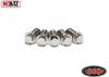 RC4WD Miniature Scale Hex Bolts (M3 x 6mm) (Silver)