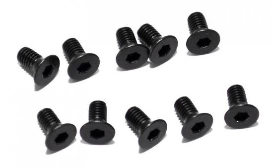 RC4WD Steel Flat Head Socket Cap Screw M3 x 6mm (10) RC4WD