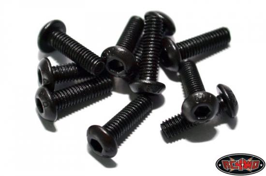 RC4WD Steel Button Head Cap Screws M3 x 10mm (10)