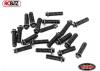 RC4WD Miniature Scale Hex Bolts (M3x 10mm) (Black)