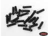 RC4WD Miniature Scale Hex Bolts (M3x 10mm) (Black)