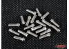 RC4WD Miniature Scale Hex Bolts (M3x8mm) (Silver)