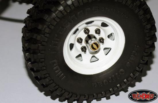 RC4WD 1:10 Warn Scale Manual Locking Hubs