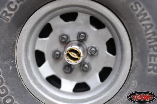 RC4WD 1:10 Warn Scale Manual Locking Hubs